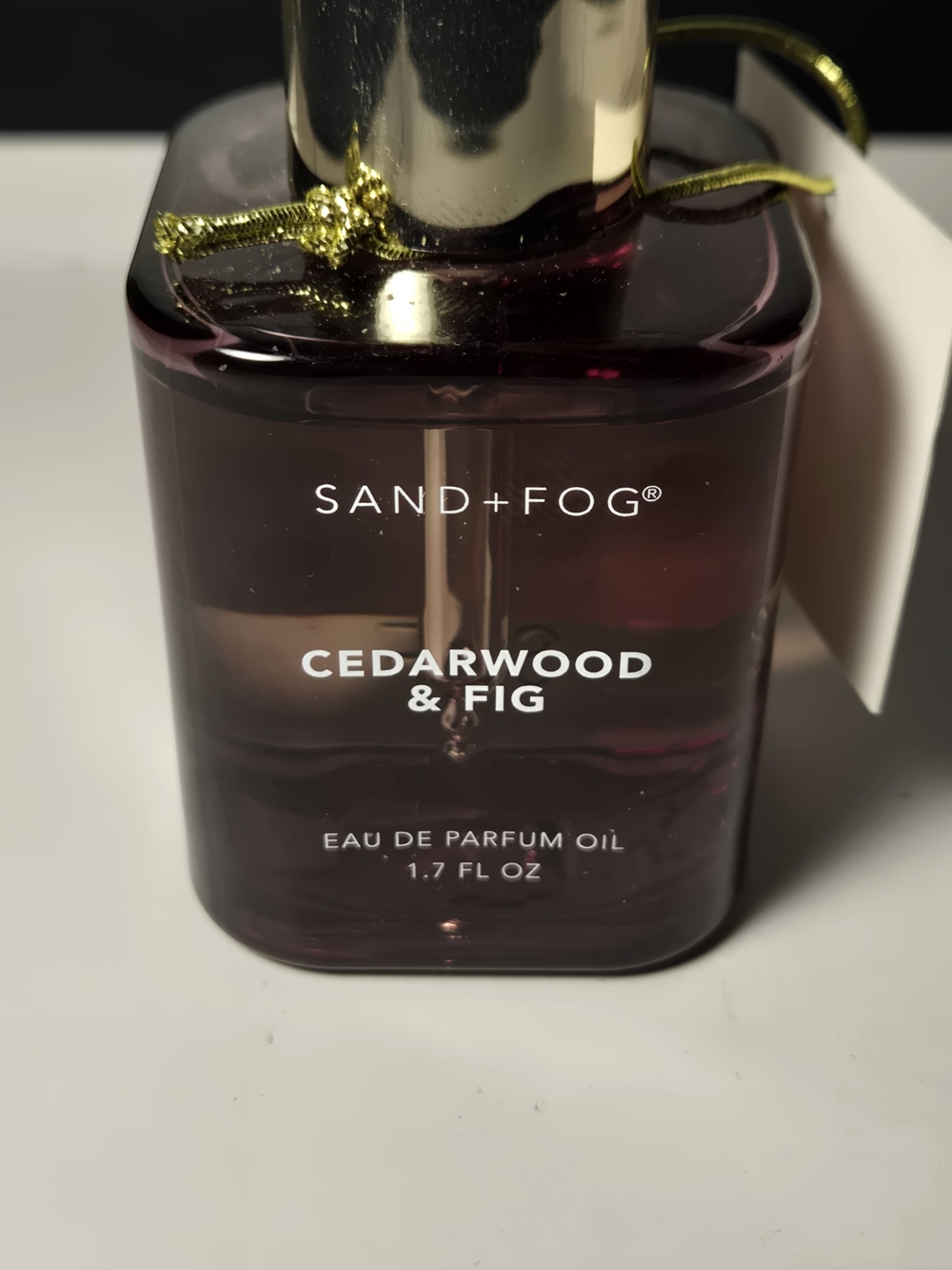 Sand + Fog Cedarwood & Fig Body Oil — Deep Plum